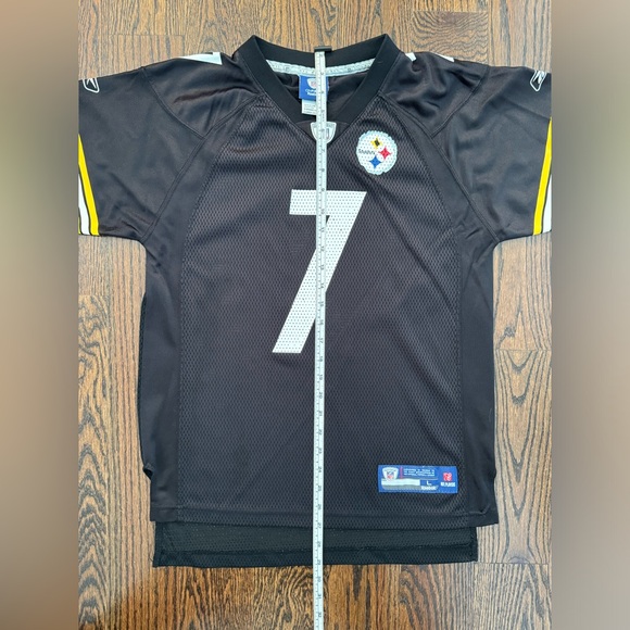 Reebok Onfield Pittsburgh Steelers Ben Roethlisberger NFL Jersey Youth Unisex L - Picture 13 of 13